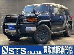 トヨタ FJクルーザー 4.0 4WD ホワイトルーフ　グリルガード　社外ナビTV