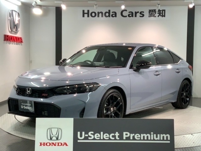全国納車可 第三者機関証明書付 H SENSING 最長5年保証 ワンオ-ナ- 純正ナビTV Rカメラ BTオ-ディオ ETC LEDライト VSA シ-トヒ-タ- クルコン装備のシビック RS入庫！