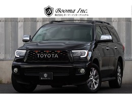 米国トヨタ セコイア リミテッド 5.7 V8 4WD 新品ヘッドライト　新品グリル　1ナンバー