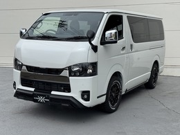 トヨタ ハイエースバン 2.0 スーパーGL ダークプライムII ロングボディ /4分割式ベッド/架装車/サイゴマデミテネ/