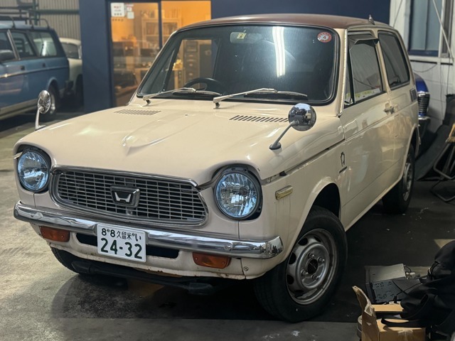ホンダ N360 タウン 社外ヘッドライト 4速MT 1970年 8.1万キロ