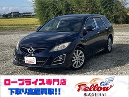 マツダ アテンザスポーツワゴン 2.5 25S Bluetoothオーディオ　フルセグTV　ETC　ス