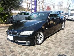 BMW 3シリーズカブリオレ 335i 下取車LCIモデル黒革Bカメラ