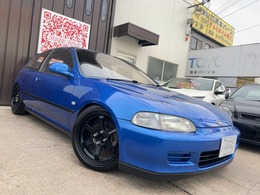 ホンダ シビック 1.6 SiR・II EG6後期型TE37アルミ5次元マフラー
