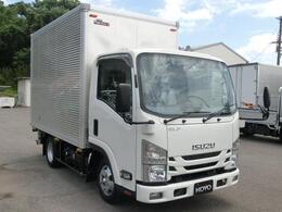 いすゞ エルフ アルミバン /社外ナビ/標準ボデー/10尺/AT/サイド扉