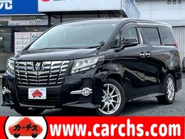 トヨタ アルファード 2.5 S Cパッケージ 4WD 1オーナー車/黒革/ナビ/後席モニター/4WD