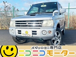 三菱 パジェロミニ 660 アクティブフィールド エディション 4WD 純正ナビ　ターボ　7マンキロ