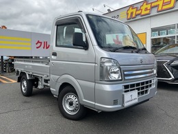 スズキ キャリイ 660 KCエアコン・パワステ スズキ セーフティサポート 装着車 3方開 4WD 純正ナビDVD再生ブルートゥースBカメラ