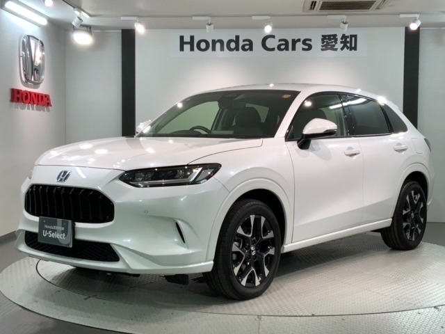 全国納車可 第三者機関証明書付  SENSING 革シ-ト 新車保証 試乗車 純正ナビ TV Rカメラ マルチビュ- BTオ-ディオ ETC LEDライト VSA装備のZR-V e:HEV Z入庫！