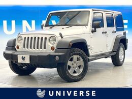 ジープ ラングラー アンリミテッド スポーツ 4WD クルコン ETC サイドカメラ サイドステップ