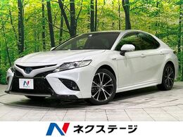 トヨタ カムリ 2.5 WS レザーパッケージ 禁煙車衝突軽減 純正8型ナビシートヒーター