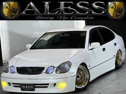 トヨタ アリスト 3.0 S300ベルテックスエディション 後期モデル　黒革シート　AIMGAINフルエア