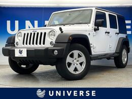 ジープ ラングラー アンリミテッド スポーツ 4WD pioneer製ナビ　バックカメラ　フルセグTV