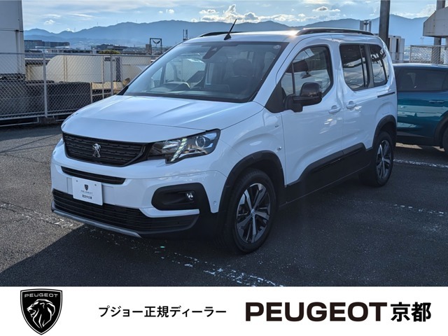 令和5年12月登録　プジョー　リフター　GT　ブルーHDI　1.5Lディーゼルターボ　弊社デモカー使用車　新車保証継承