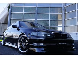 トヨタ マークII 2.0 グランデ レガリア Gエディション LBコンプ フルエアロ 車高調 19AW 黒革調