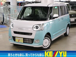 ダイハツ ムーヴキャンバス 660 ストライプス Gターボ パノラマモニター　新品ナビ