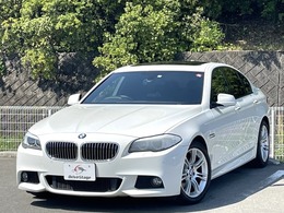 BMW 5シリーズ 528i Mスポーツパッケージ 禁煙/Hライト補修込/ナビ/サンルーフ/黒革/