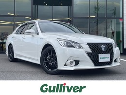 トヨタ クラウンアスリート ハイブリッド 2.5 純正ナビ/バックカメラ/サンルーフ/レーダ