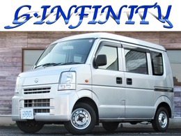 日産 NV100クリッパー 660 DX ハイルーフ 4WD /5速MT/AC/走6.1万km/Tチェ-ン