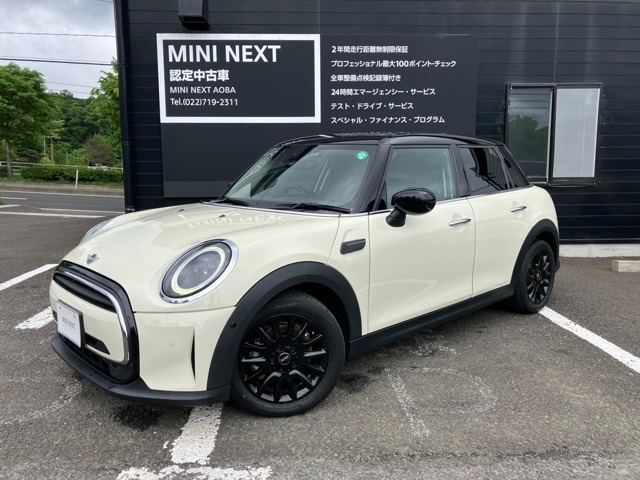 MINI NEXT 青葉　全国納車可能　正規ディーラー認定中古車TEL：022-719-2311