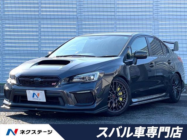 STIフルエアロ　大型リアスポイラー　HKS車高調　純正SDナビ