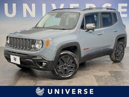 ジープ レネゲード トレイルホーク 4WD クルコン バックカメラ ブラインドスポット