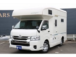 トヨタ ハイエース キャンピングカーファルーチェセレンゲティ FFヒーターインバーターソーラーパネル