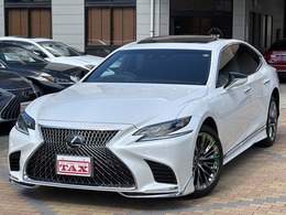 レクサス LS 500 Iパッケージ 法人1オーナー　フルエアロ　サンルーフ
