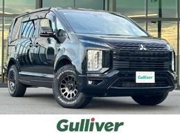 三菱 デリカD：5 2.2 シャモニー 電動サイドステップ装着車 ディーゼルターボ 4WD デリカ専用11型ALPINEナビ/両側電動スライ