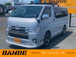 トヨタ ハイエースバン 2.0 DX ロング ベッドキットロング 社外ナビ 両側SD
