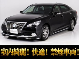トヨタ クラウンマジェスタ 3.5 Fバージョン 後期/禁煙車/黒本革/フルエアロ/新品タイヤ