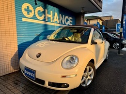 フォルクスワーゲン ニュービートルカブリオレ ヴィンテージ ワンオーナー幌新品CDシートヒーター16AW