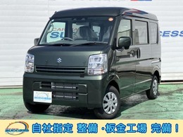 スズキ エブリイ 660 PC ハイルーフ 4WD 届出済未使用車/キーレス1045濃緑