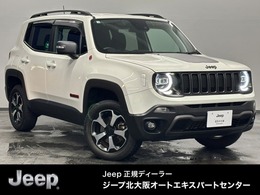 ジープ レネゲード トレイルホーク 4WD 1オ‐ナ-AppleCarPlayBluetooth純正ナビ フ