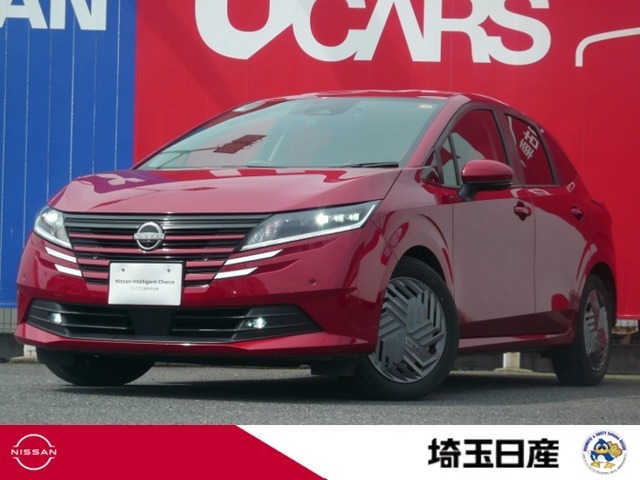 当社社用車UP！令和6年式ガーネットレッドのE13型ノート入庫しました！内外装程度良く、装備も充実です！お問い合わせお待ちしております！
