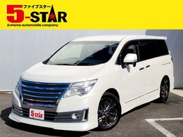 日産 エルグランド 2.5 ライダー 4WD ライダー専用AW 半革シート 電動スライド