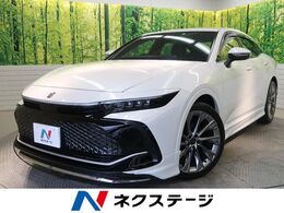 トヨタ クラウンクロスオーバー 2.5 G アドバンスト レザー パッケージ E-Four 4WD モデリスタエアロ 1オーナー　黒革シート