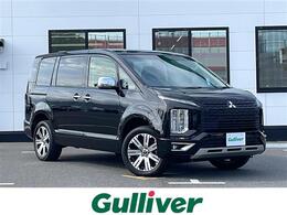 三菱 デリカD：5 2.2 P ディーゼルターボ 4WD 社外10型ナビ 全方位カメラ 両側電動扉 ETC