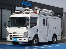 いすゞ エルフ 2WD 元放送中継車登録 ディーゼル発電機 左サイドドア ウォークスルーバン
