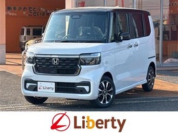 ホンダ N-BOX カスタム 660 コーディネートスタイル 2トーン 届出済未使用車 衝突軽減B 電子パーキング
