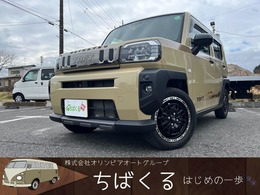 ダイハツ タフト 660 Gターボ ダーククロム ベンチャー 4WD 純正OPアルミ・リアスポ ナビTV ETC