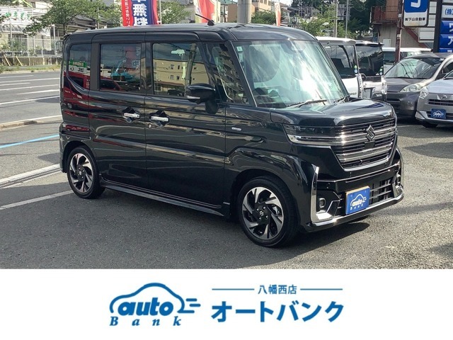 弊社の展示・試乗車だったスペーシアカスタム展示・試乗期間を終えて限定1台ですが販売いたします