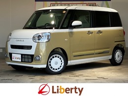 ダイハツ ムーヴキャンバス 660 ストライプス G 両側電動スライドドア 衝突被害軽減ブレー