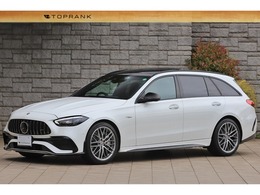 メルセデスAMG Cクラスワゴン C43 4マチック (BSG搭載モデル) 4WD MP202301 パノラマサンルーフ ARナビ 新車保証付き