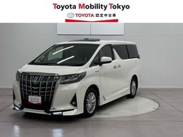 トヨタ アルファード ハイブリッド 2.5 G Fパッケージ E-Four 4WD サンルーフ純正ナビ後席モニター