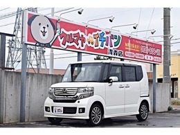 ホンダ N-BOX 660 カスタムG ターボSSパッケージ 4WD ナビテレビ Bカメラ 禁煙車 エンスタ 両電