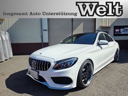 メルセデス・ベンツ Cクラス C250 スポーツ 赤革　サンルーフ　19AW