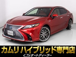 トヨタ カムリ 2.5 G 禁煙車/20AW/純正SDナビ/スピンドル/赤本革