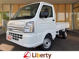 スズキ キャリイ 660 KCエアコン・パワステ スズキ セーフティ サポート非装着車 3方開 4WD 届出済未使用車 パワーウィンドウ キーレス