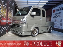 スズキ キャリイ 660 スーパーキャリイ X 3方開 4WD AT LEDライト　フルエアロ　ワーク/15AW
